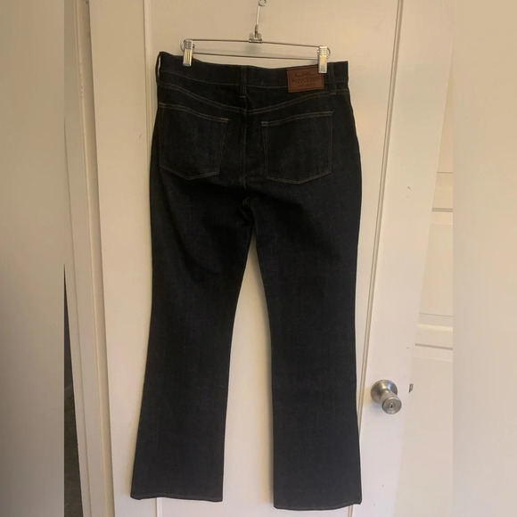 Lauren, Ralph Lauren.
High-Rise Boot Jean dark denim size 6 Western galgurl - Picture 5 of 16